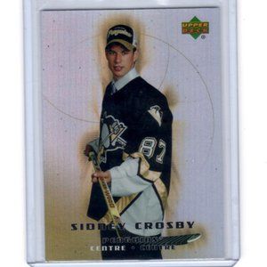 Superstar Sidney Crosby McDonalds Upper Deck Rookie Card #51 of the Set